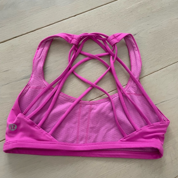 COPY - Lululemon free to be bra in pink size 2 - Picture 2 of 3